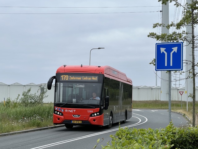 Foto van RET VDL Citea SLE-120 Hybrid 1299 Standaardbus door_gemaakt Stadsbus