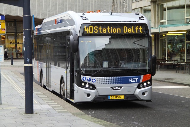 Foto van RET VDL Citea SLF-120 Electric 1511 Standaardbus door BuschauffeurWim