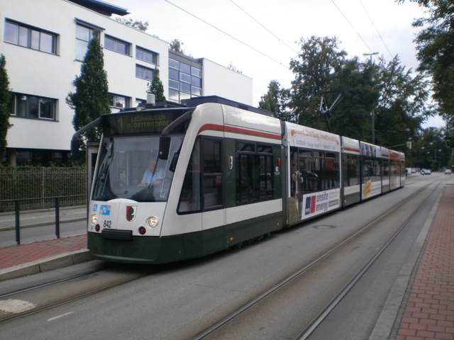 Foto van SWA Siemens Combino 842 Tram door Perzik