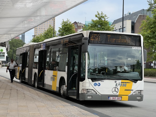 Foto van DeLijn Mercedes-Benz Citaro G 641059 Gelede bus door_gemaakt Stadsbus