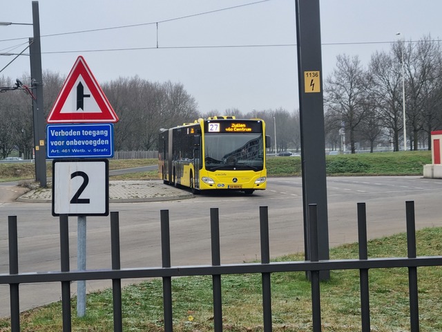 Foto van QBZ Mercedes-Benz Citaro G 4133 Gelede bus door_gemaakt Tramspoor