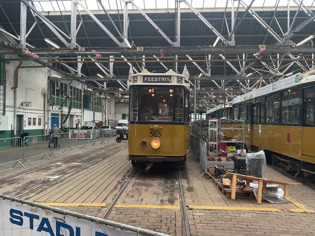 Foto van RoMeO Rotterdamse Vierasser 565 Tram door Marvin325
