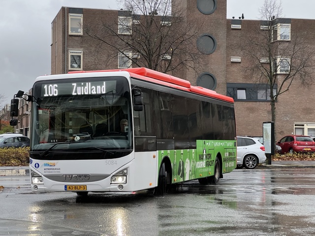 Foto van EBS Iveco Crossway LE CNG (12mtr) 5084 Standaardbus door Stadsbus