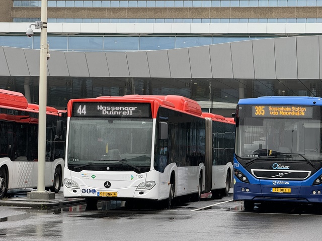 Foto van EBS Mercedes-Benz Citaro G NGT Hybrid 1102 Gelede bus door_gemaakt Stadsbus