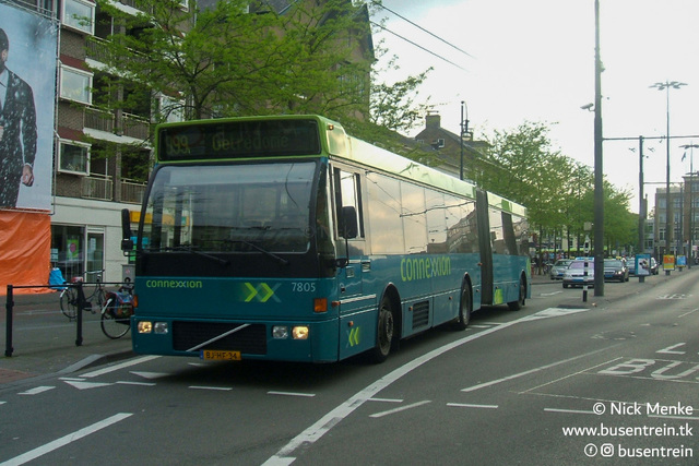 Foto van CXX Berkhof Duvedec G 7805 Gelede bus door_gemaakt Busentrein
