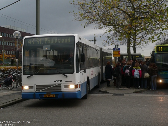 Foto van CXX Berkhof 2000NL G 395 Gelede bus door_gemaakt tsov