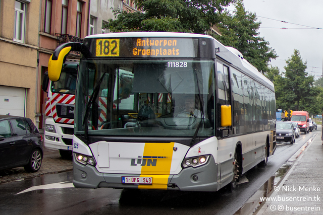 Foto van DeLijn Scania Citywide LE 111828 Standaardbus door Busentrein