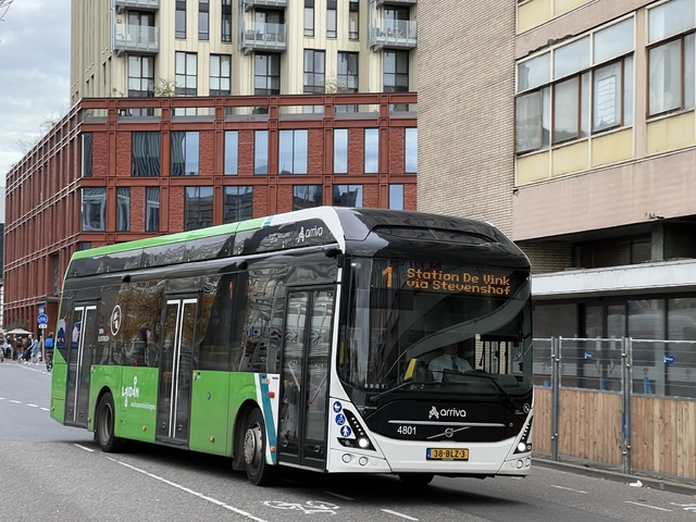Foto van ARR Volvo 7900 Electric 4801 Standaardbus door_gemaakt Stadsbus