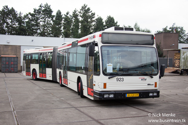 Foto van HBM Den Oudsten B93 923 Gelede bus door_gemaakt Busentrein