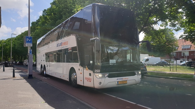 Foto van BTEX Van Hool Astromega 250 Dubbeldekkerbus door OVfotoNL