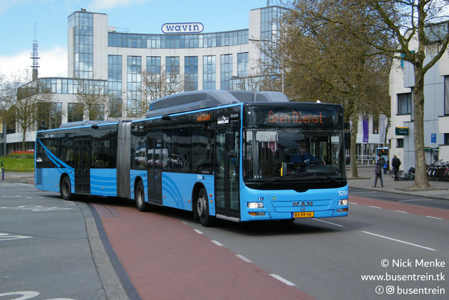 Foto van KEO MAN Lion's City G CNG 5254 Gelede bus door Busentrein