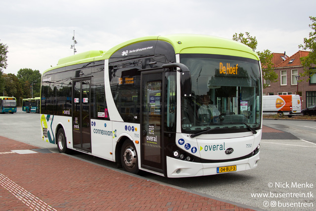 Foto van CXX BYD K7U 7550 Midibus door_gemaakt Busentrein