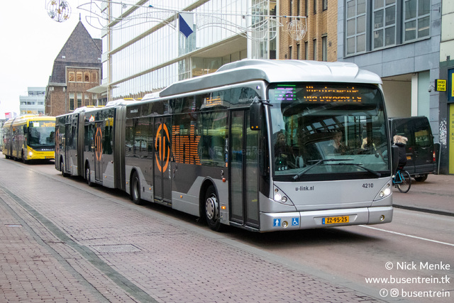 Foto van QBZ Van Hool AGG300 4210 Dubbelgelede bus door Busentrein