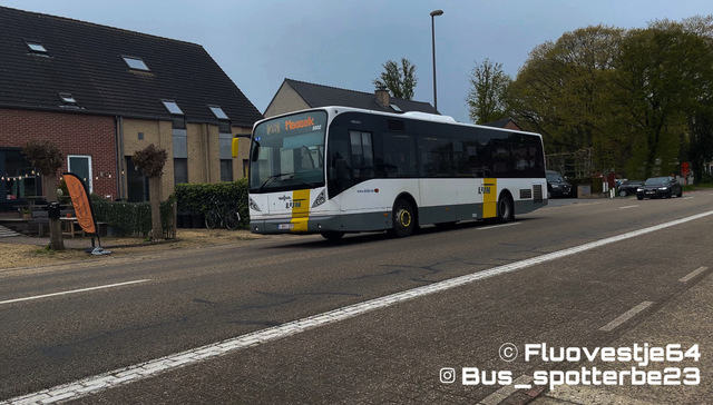 Foto van DeLijn Van Hool A360 5502 Standaardbus door Fluovestje64