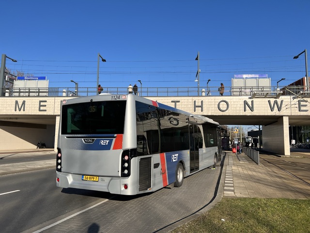 Foto van RET VDL Citea LLE-120 1124 Standaardbus door_gemaakt Stadsbus