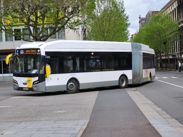 Foto van DeLijn VDL Citea SLFA-180 Hybrid 2773 Gelede bus door_gemaakt VoidecxOV