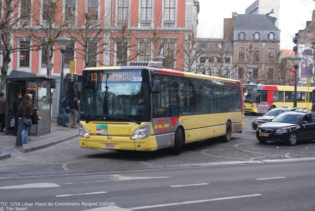 Foto van TEC Irisbus Citelis (12mtr) 5258 Standaardbus door tsov