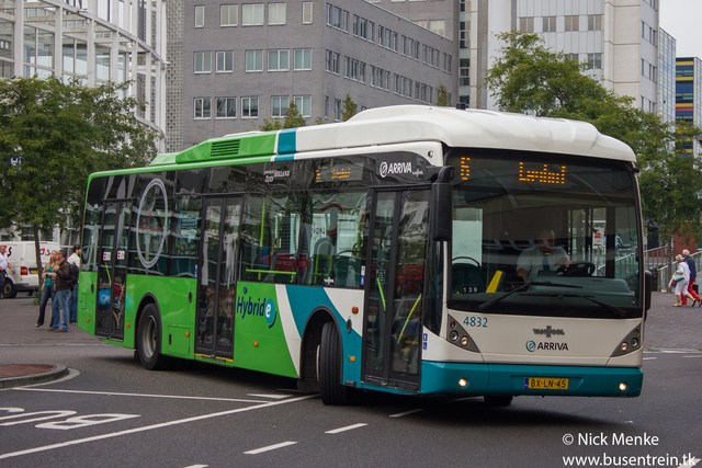Foto van ARR Van Hool A300 Hybrid 4832 Standaardbus door Busentrein