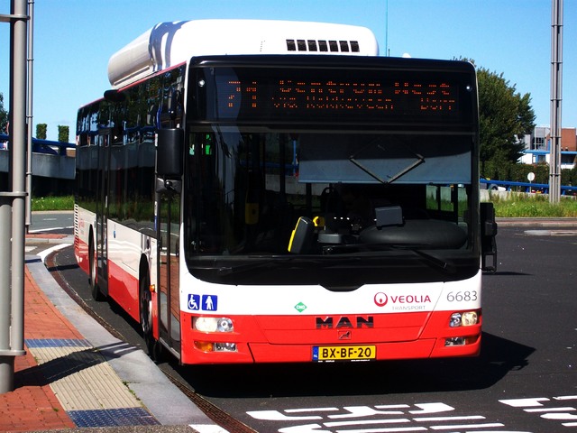 Foto van VEO MAN Lion's City CNG 6683 Standaardbus door_gemaakt wyke2207