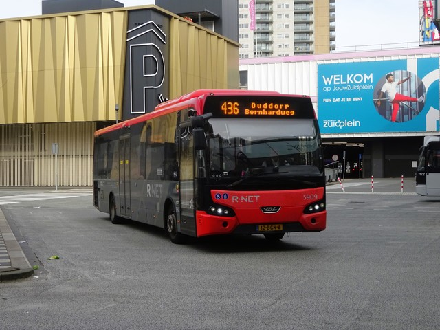 Foto van CXX VDL Citea LLE-120 5909 Standaardbus door Rotterdamseovspotter