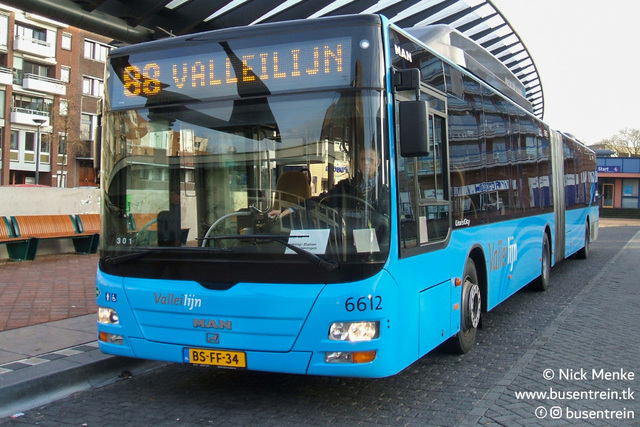 Foto van BBA MAN Lion's City G CNG 6612 Gelede bus door Busentrein