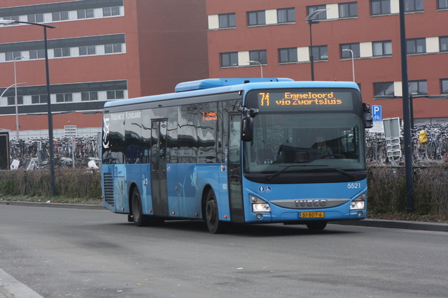 Foto van OVinIJ Iveco Crossway LE (12mtr) 5521 Standaardbus door Tramspoor