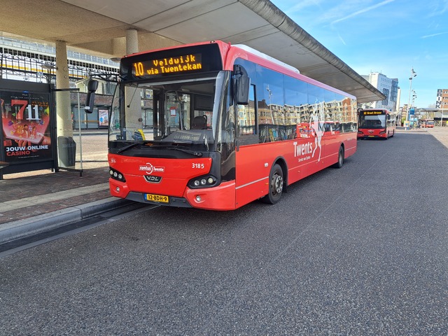 Foto van KEO VDL Citea LLE-120 3185 Standaardbus door treinspotter-Dordrecht-zuid