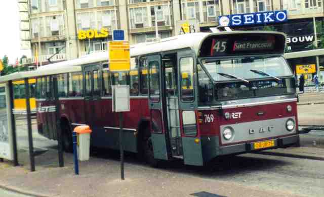 Foto van RET DAF-Hainje CSA-I 769 Standaardbus door Jelmer