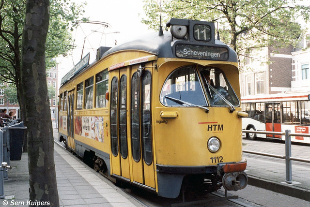 Foto van HTM Haagse PCC 1112 Tram door_gemaakt RW2014