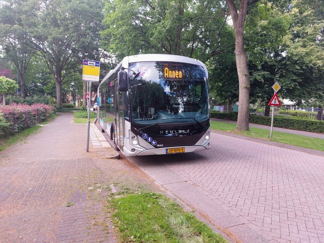 Foto van QBZ Heuliez GX437 ELEC 7440 Gelede bus door_gemaakt Draken-OV