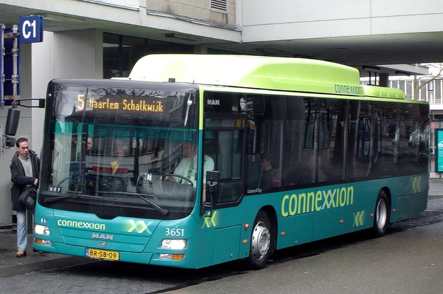 Foto van CXX MAN Lion's City CNG 3651 Standaardbus door wyke2207