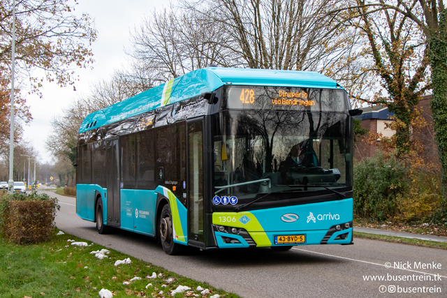 Foto van ARR Solaris Urbino 12 hydrogen 1306 Standaardbus door_gemaakt Busentrein