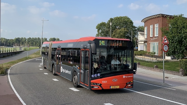 Foto van OVinIJ Solaris Urbino 18 9301 Gelede bus door_gemaakt Stadsbus