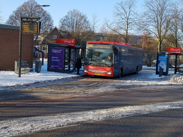Foto van QBZ Iveco Crossway LE (13mtr) 6319 Standaardbus door treinspotter-Dordrecht-zuid