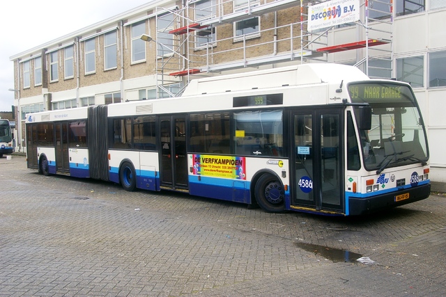 Foto van GVU Van Hool AG300 LPG 4586 Gelede bus door_gemaakt wyke2207