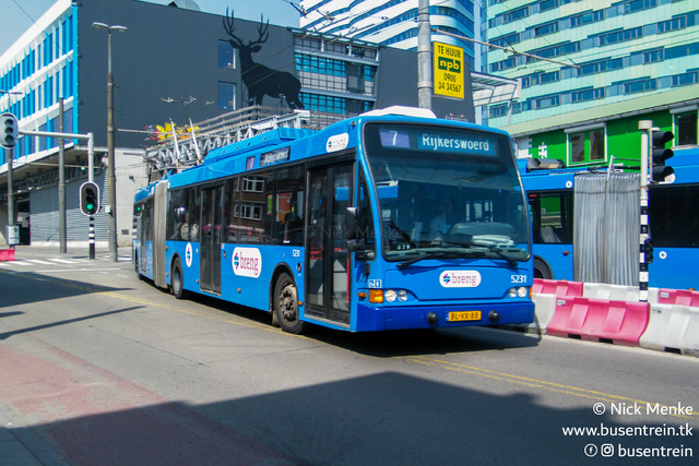 Foto van NVO Berkhof Premier AT 18 5231 Gelede bus door_gemaakt Busentrein
