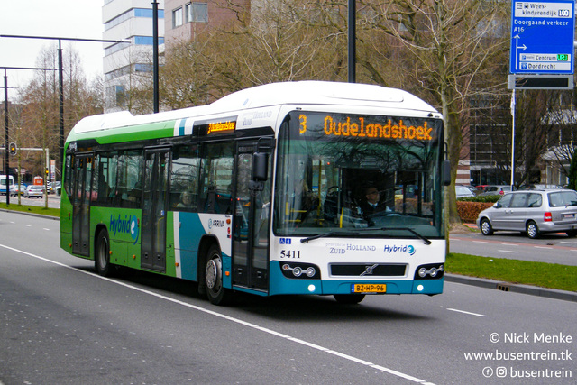 Foto van ARR Volvo 7700 Hybrid 5411 Standaardbus door_gemaakt Busentrein