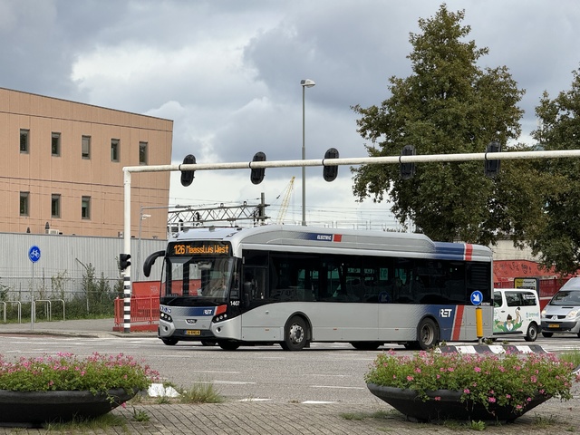Foto van RET VDL Citea SLF-120 Electric 1407 Standaardbus door Stadsbus