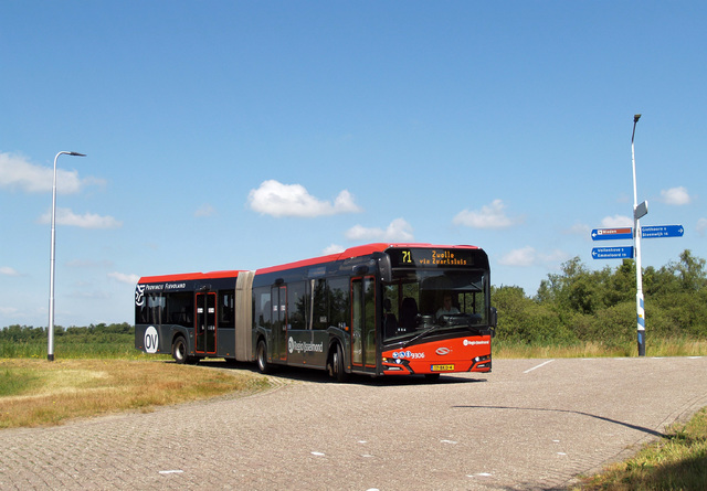 Foto van OVinIJ Solaris Urbino 18 9306 Gelede bus door_gemaakt Sanderlubbers