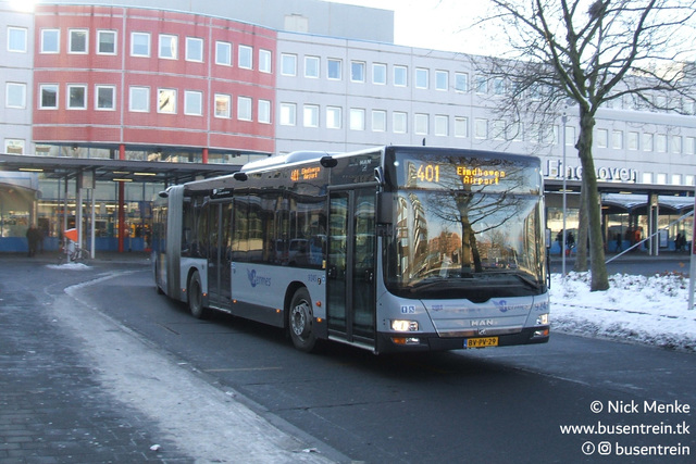Foto van HER MAN Lion's City G 9245 Gelede bus door Busentrein
