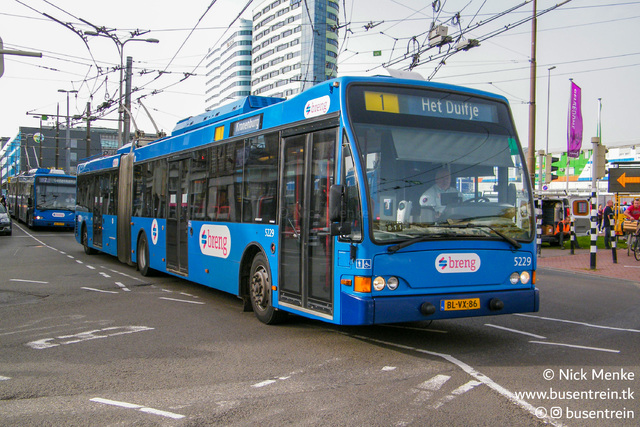 Foto van NVO Berkhof Premier AT 18 5229 Gelede bus door_gemaakt Busentrein