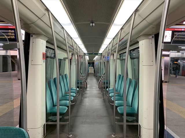Foto van RET MG2/1 5345 Metro door Stadsbus