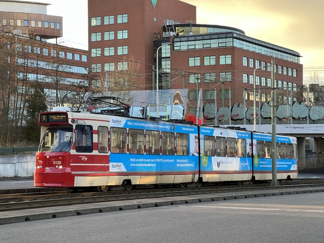 Foto van HTM GTL8 3132 Tram door_gemaakt Stadsbus
