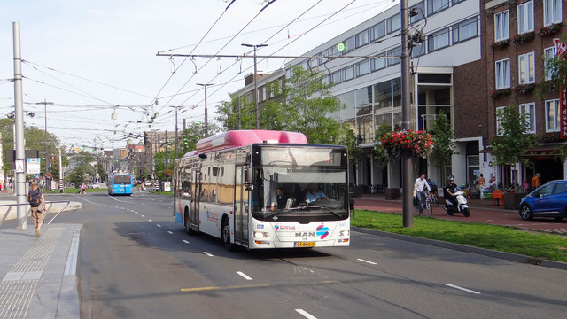 Foto van HER MAN Lion's City CNG 5411 Standaardbus door OVdoorNederland