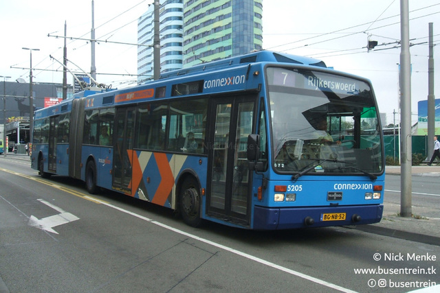 Foto van CXX Van Hool AG300T 5205 Gelede bus door_gemaakt Busentrein