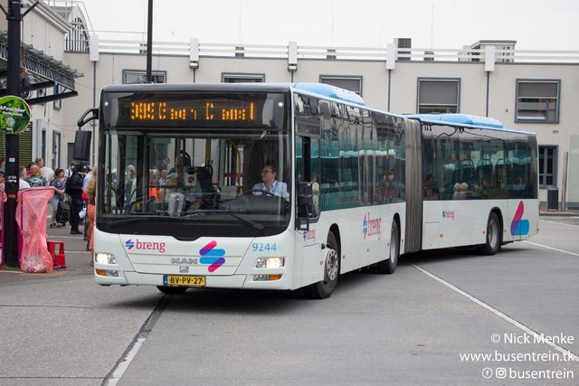 Foto van HER MAN Lion's City G 9244 Gelede bus door Busentrein