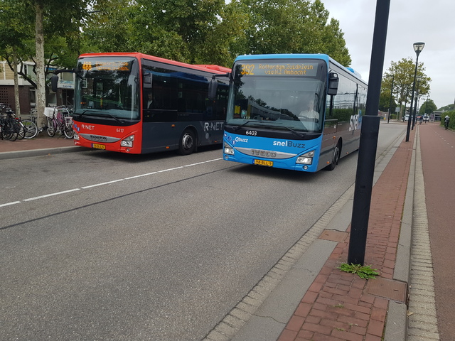 Foto van QBZ Iveco Crossway LE (13mtr) 6403 Standaardbus door treinspotter-Dordrecht-zuid