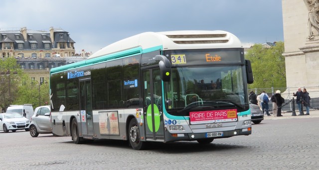 Foto van RATP MAN Lion's City Hybrid 4118 Standaardbus door OVSpotterLinschoten