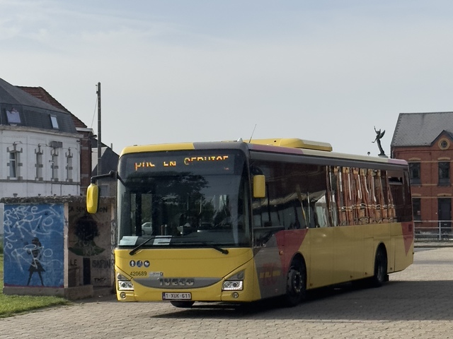 Foto van TEC Iveco Crossway LE (12mtr) 420689 Standaardbus door_gemaakt Ovzuidnederland