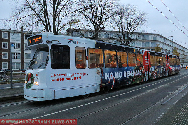 Foto van HTM GTL8 3131 Tram door_gemaakt HaagsTramNieuws